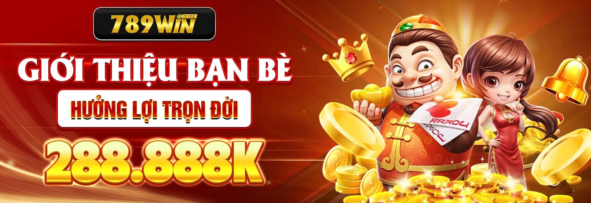 Giới thiệu bạn bè hưởng lợi trọn đời 288.888k